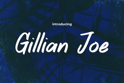 Gillian Joe - Street Art Meets Handwritten Font