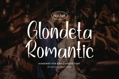 Glondeta Romantic - Wedding & Cursive Font