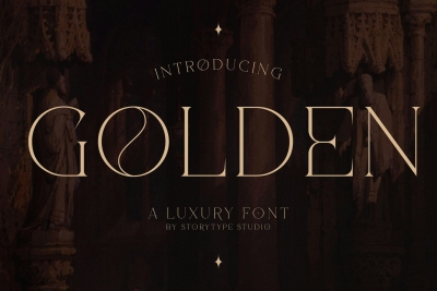 Golden Luxury Font