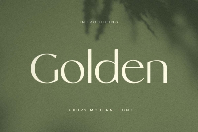 Golden - Luxury Modern Font
