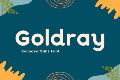 Goldray - Rounded Sans Font