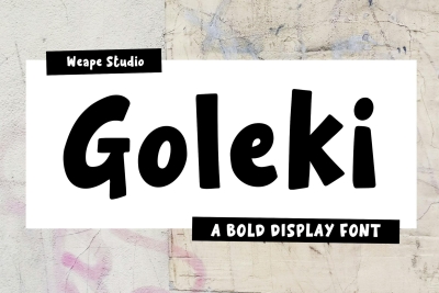Goleki - Display Font