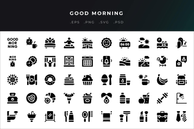 Good Morning Icons