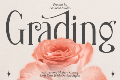 Grading - Modern Elegant Serif