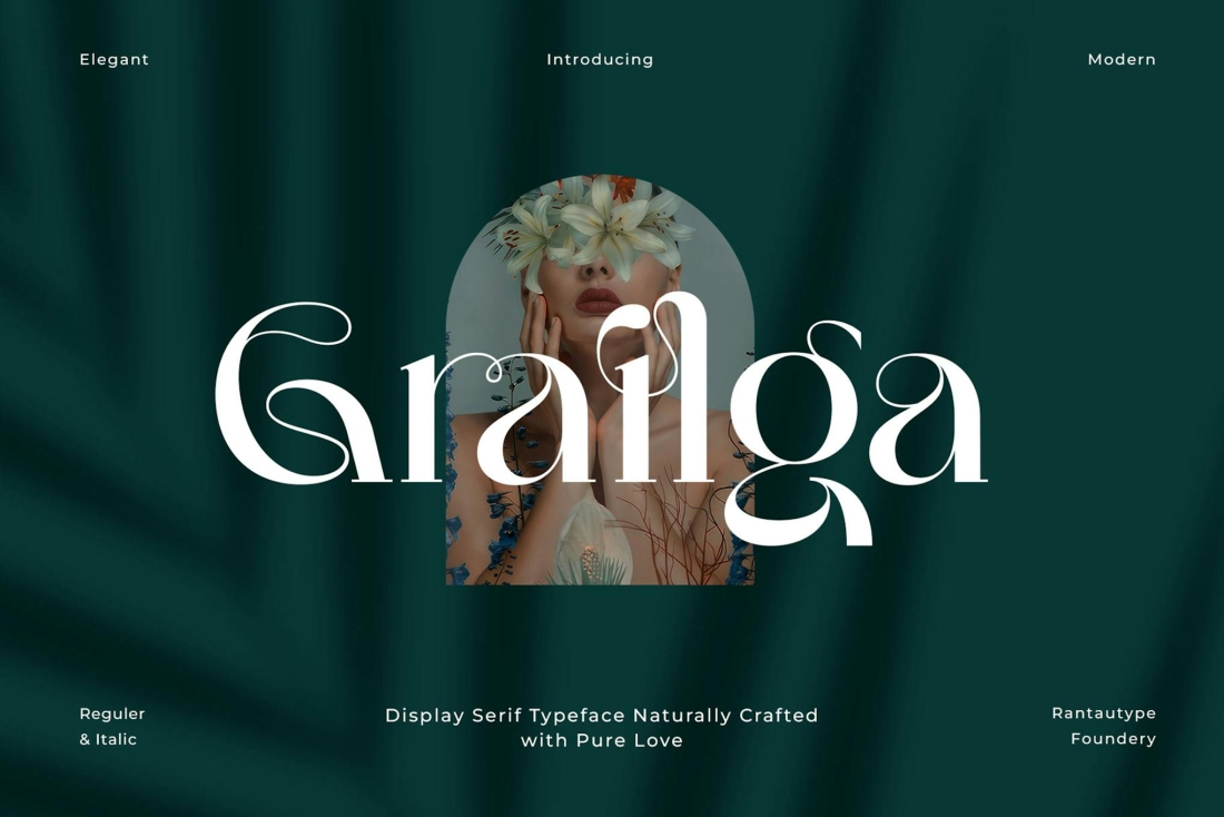 Grailga Modern Serif Typeface