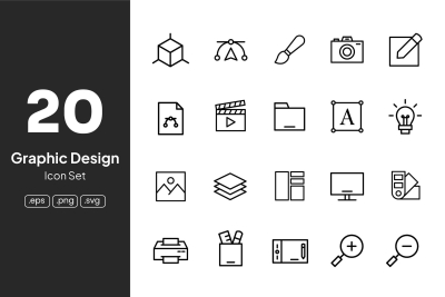Graphic Design Icons