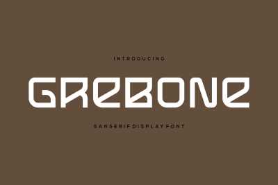 Grebone Fonts