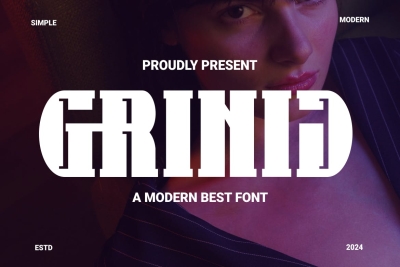Grinij - Modern Best Font