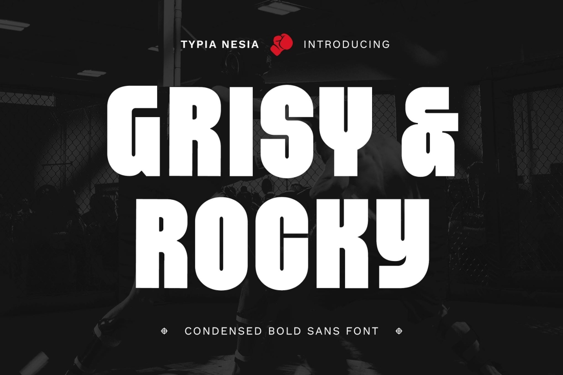 Grisy & Rocky - Condensed Bold Sans Serif