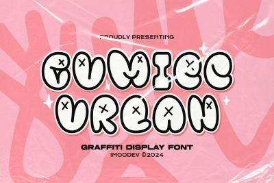 Gumiec Urban - Graffiti Display Font