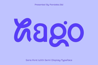 Hago - Unique Sans Font