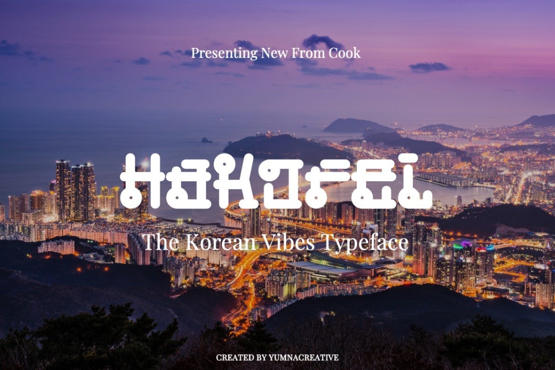 Hakorel - Korean Font