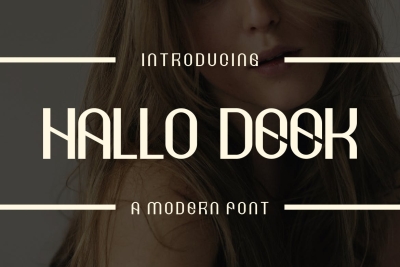 Hallo Deek Font