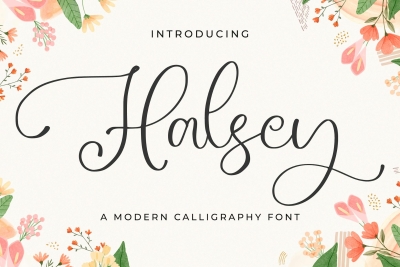 Halsey - Wedding Font