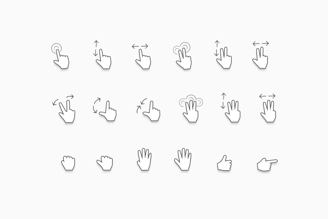 Hand Cursor and Pointer Icons