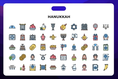 Hanukkah Icons