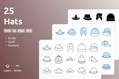 Hats - Icons Pack