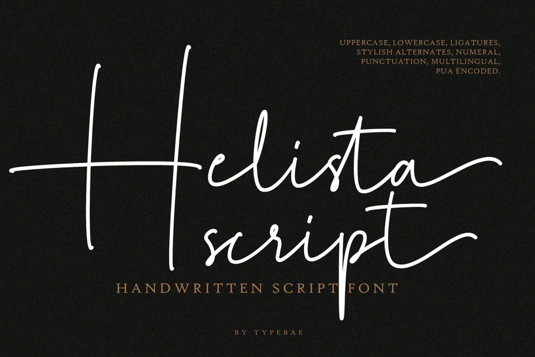 Helista Script Font