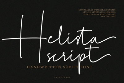 Helista Script Font