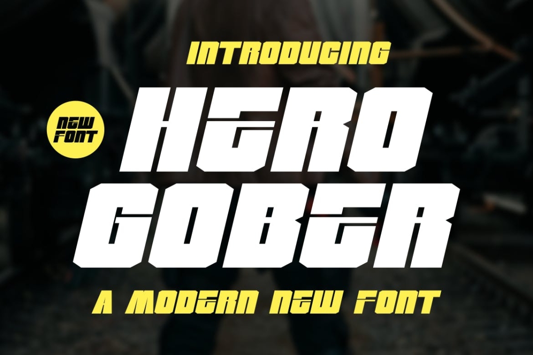 Hero Gober - - Modern New Font
