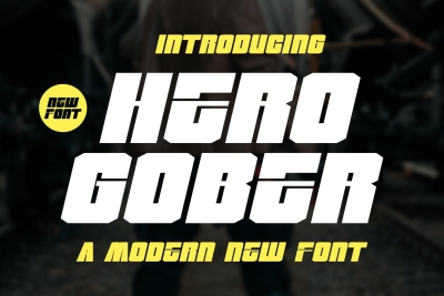 Hero Gober - - Modern New Font