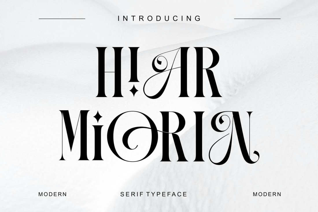 HIAR MIORIN Serif Typeface