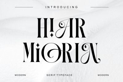 HIAR MIORIN Serif Typeface