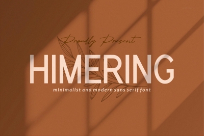 Himering - Minimalist & Modern Sans Serif