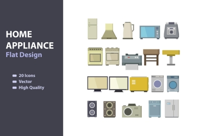 Home Appliance Icon Pack
