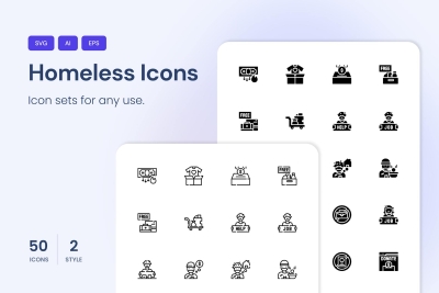 Homeless Icons