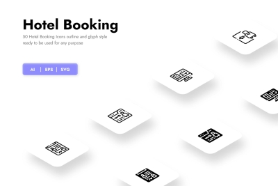 Hotel Booking Icon