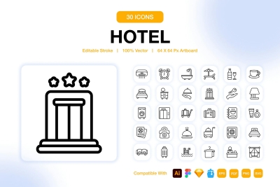 Hotel Icon Pack