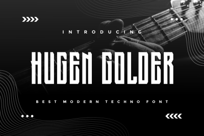 Hugen Golder - Modern Font