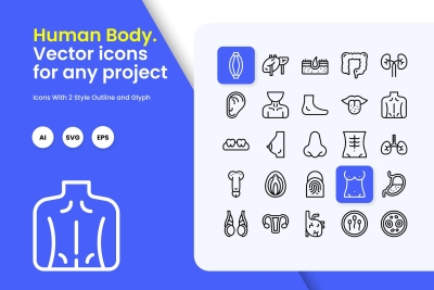 Human Body Icons