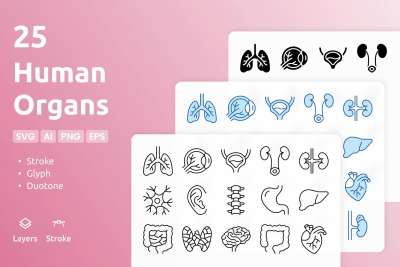 Human Organs - Icons Pack