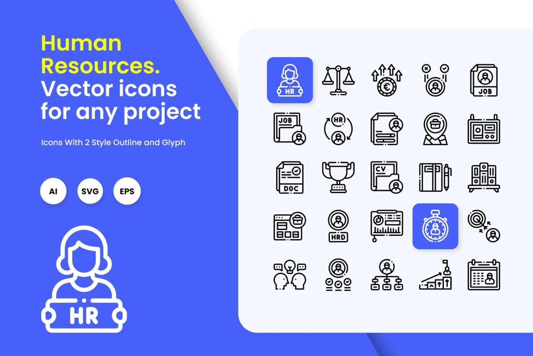 Human Resources Icons