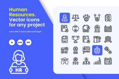 Human Resources Icons