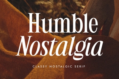 Humble Nostalgia - Elegant Serif