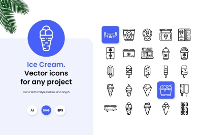 Ice Cream Icons