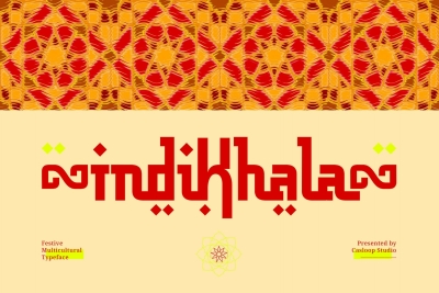 Indikhala - Arabic Eid Multi Culture Typeface