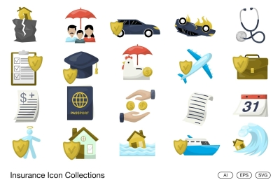 Insurance Icon Illustration