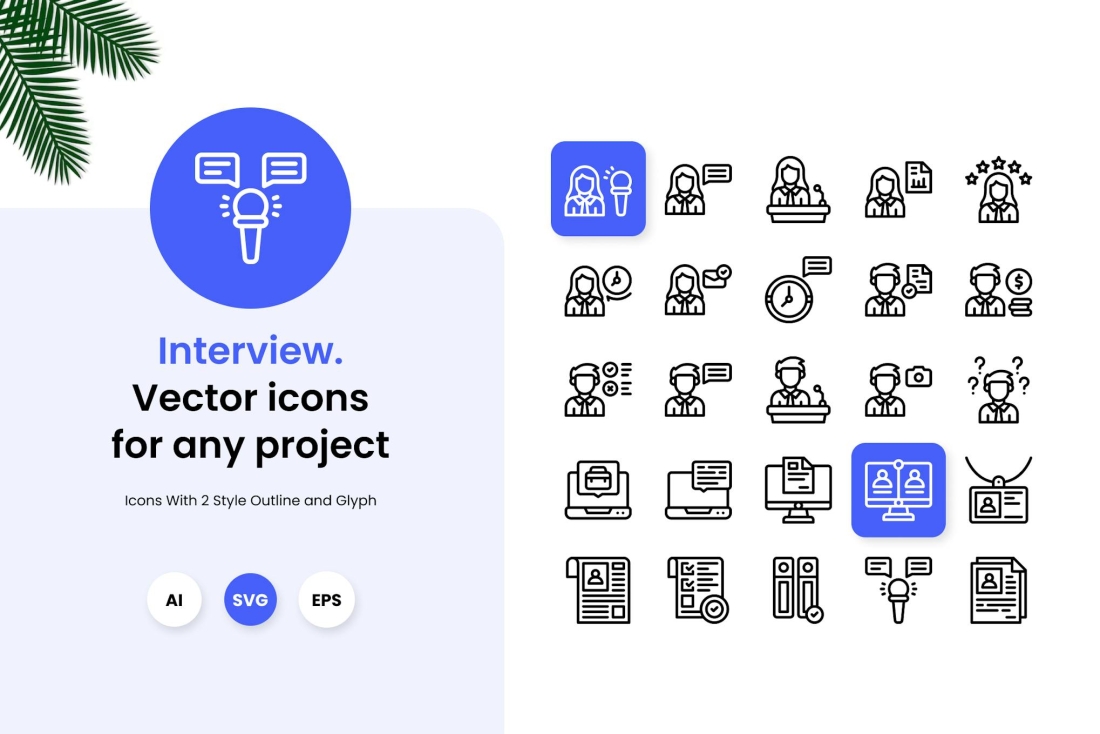 Interview Icons