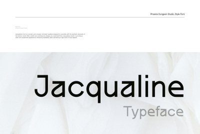 Jacqualine Typeface