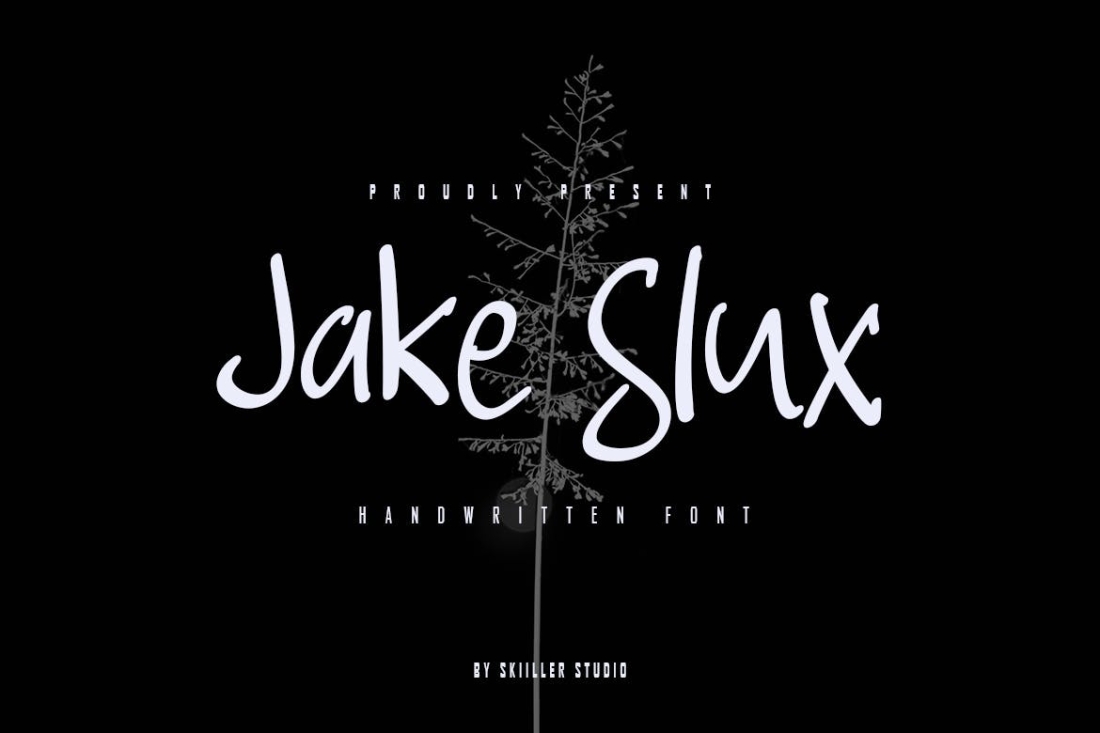 Jake Slux - Handwritten Font