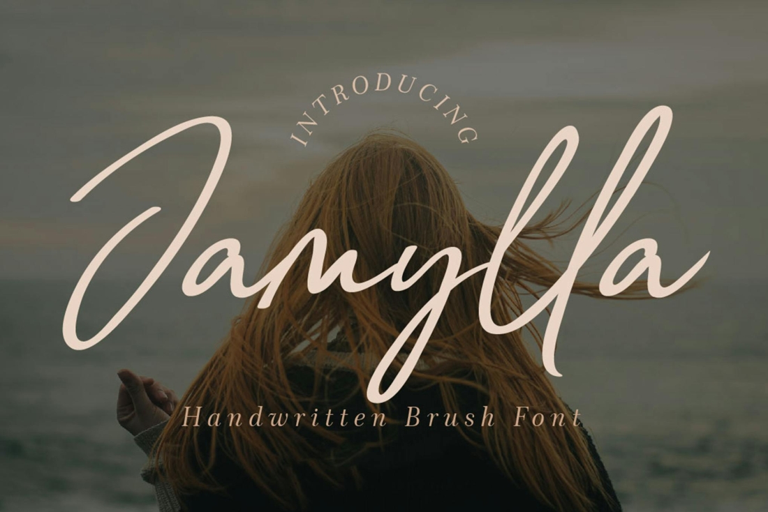Jamylla - Brush Script Font