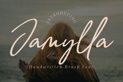 Jamylla - Brush Script Font