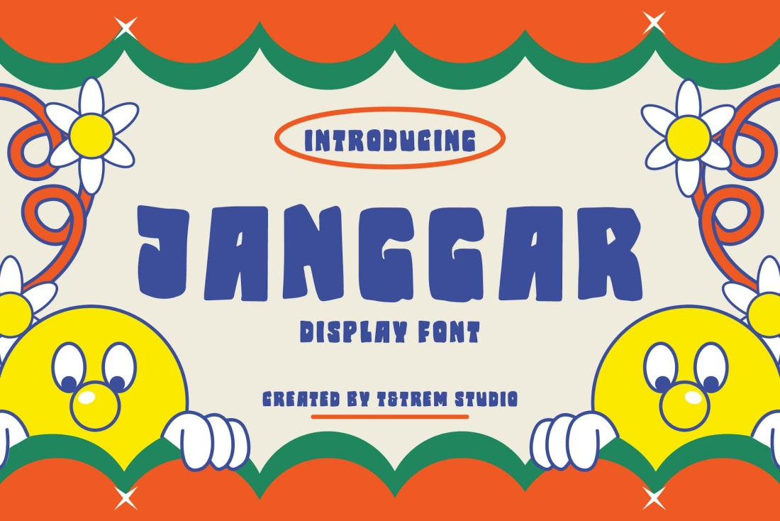 Janggar Display Font
