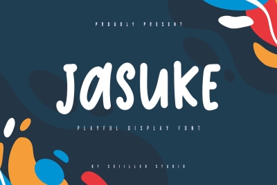 Jasuke - Playful Display Font