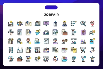 Jobfair Icons