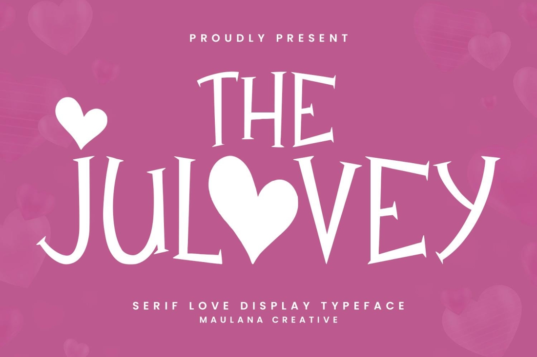 Julovey Serif Love Display Font